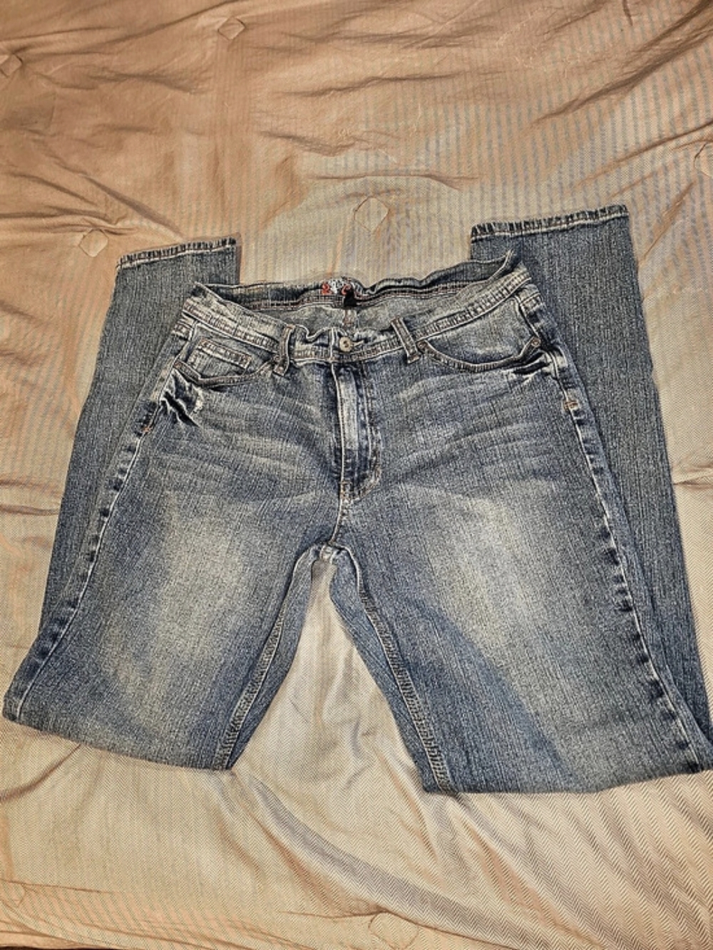 2 Cute Boot Cut Jeans Waist 13